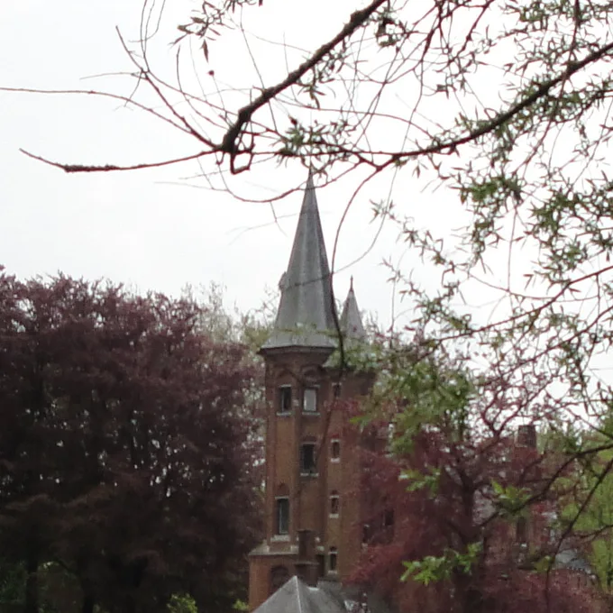 The church tower at full size