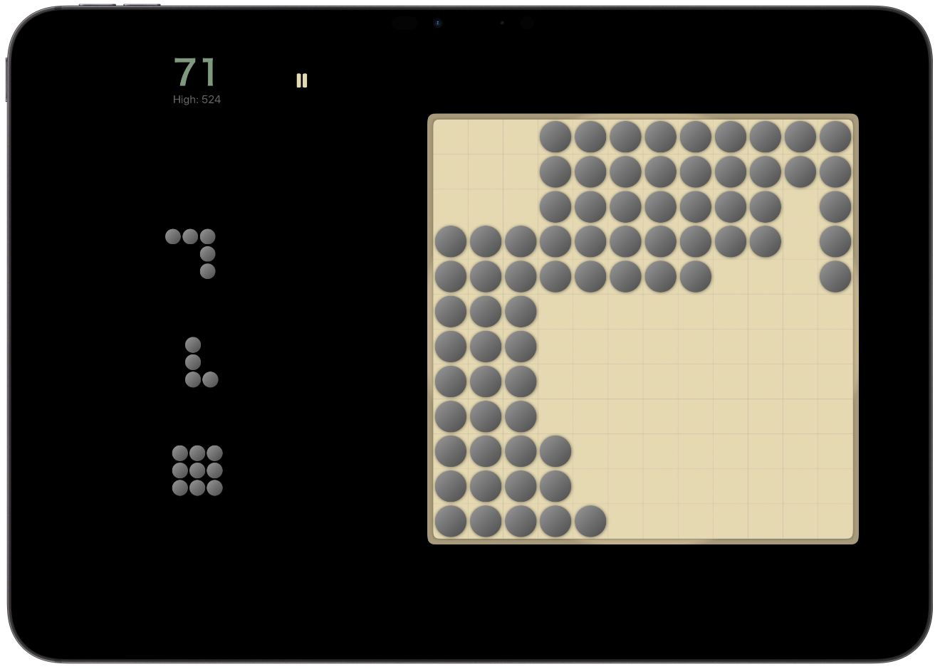Zen Stones puzzle screenshot